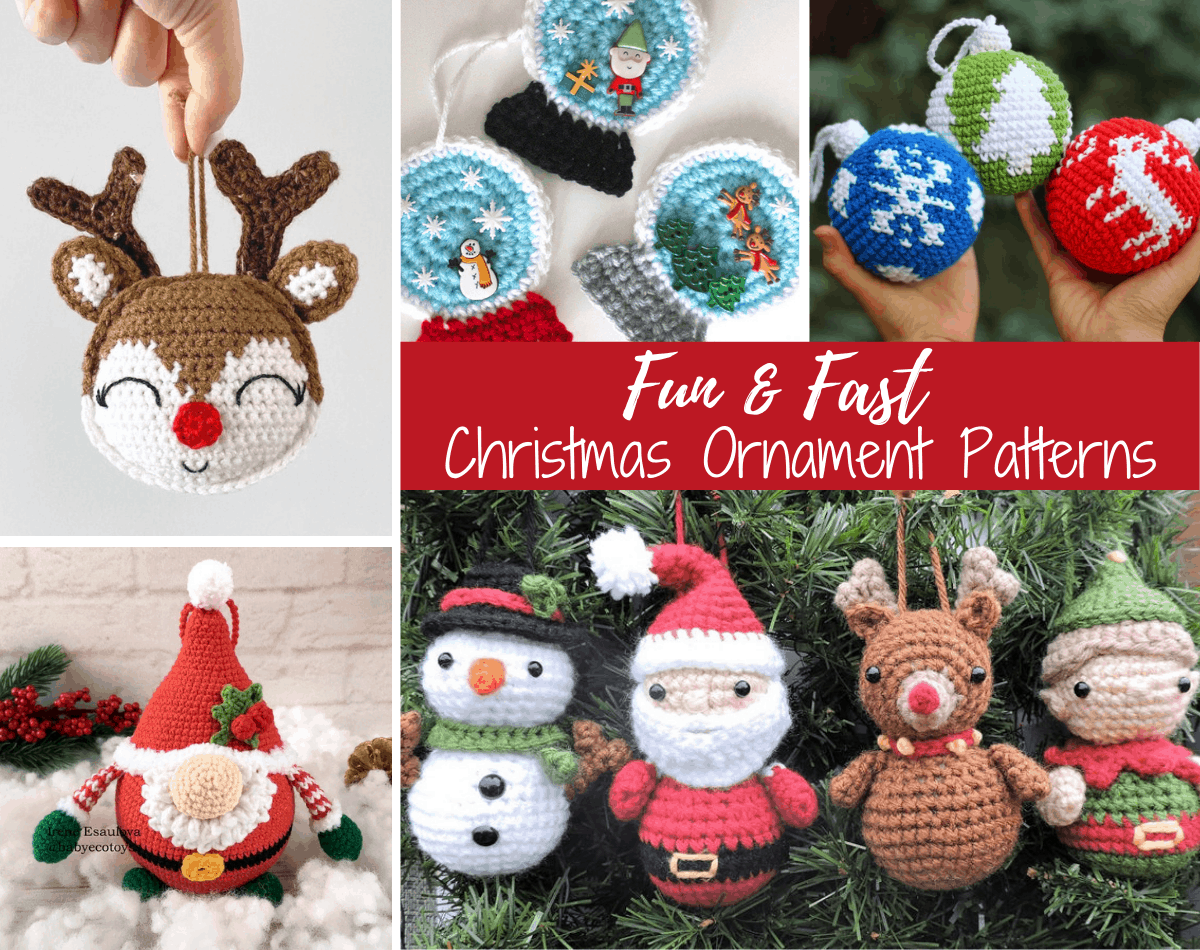 Christmas Ornament Crochet Patterns