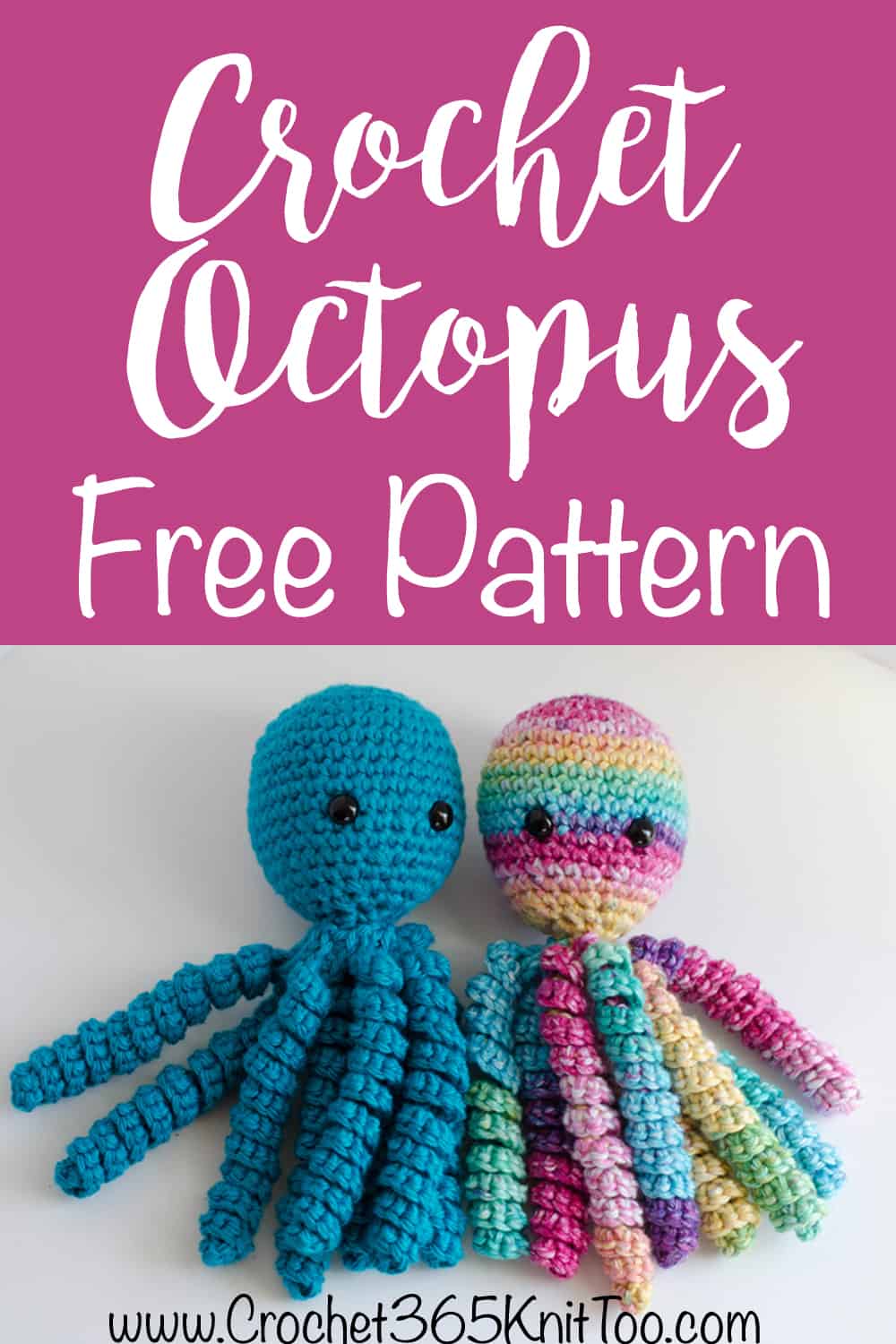 giant crochet octopus pillow