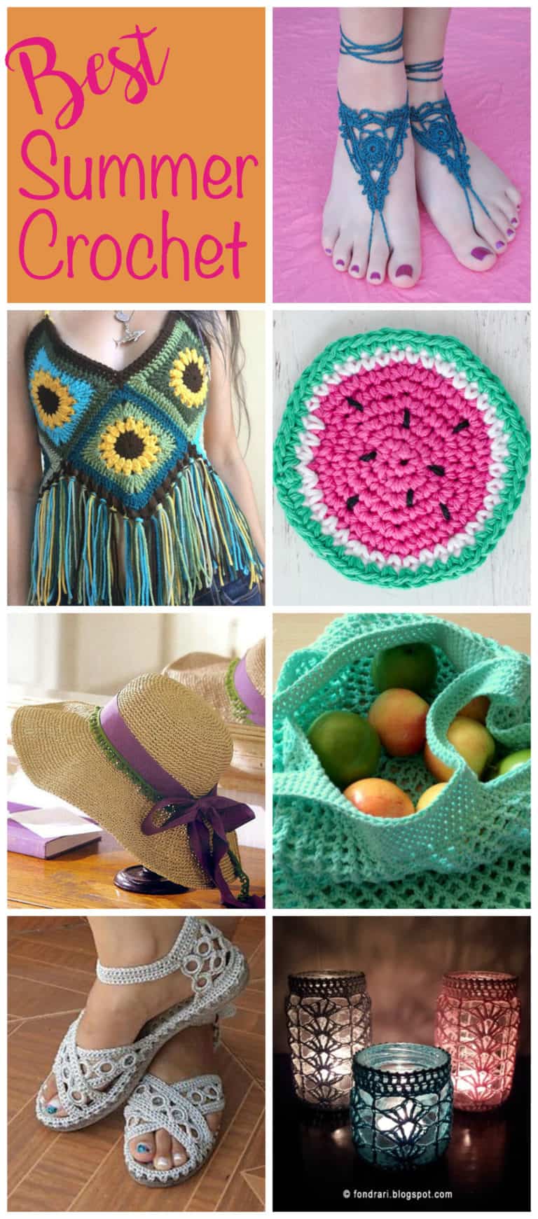 Best Summer Crochet Projects Crochet 365 Knit Too 5597