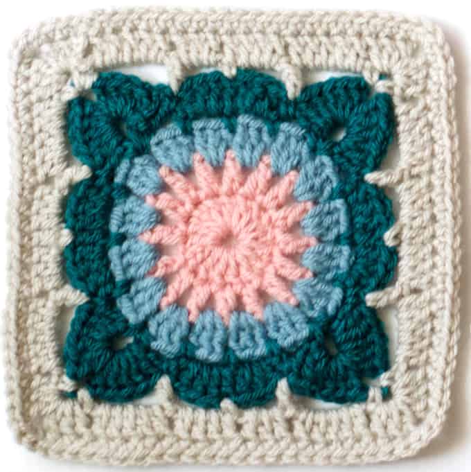 Happily Ever Afghan Block - Crochet 365 Knit Too