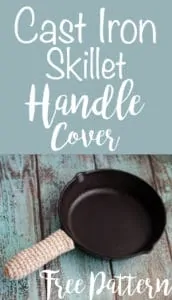 Leather Cast Iron Skillet Handle Cover — Stitch & Rivet