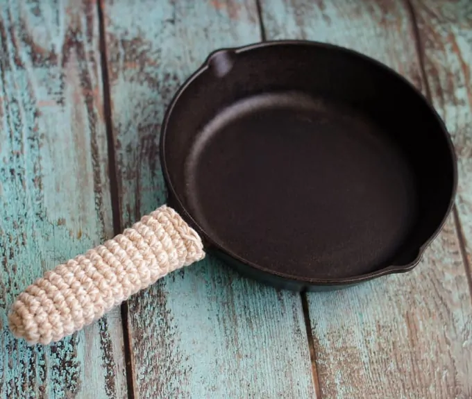 How to Sew a Cast Iron Skillet Handle Cover 
