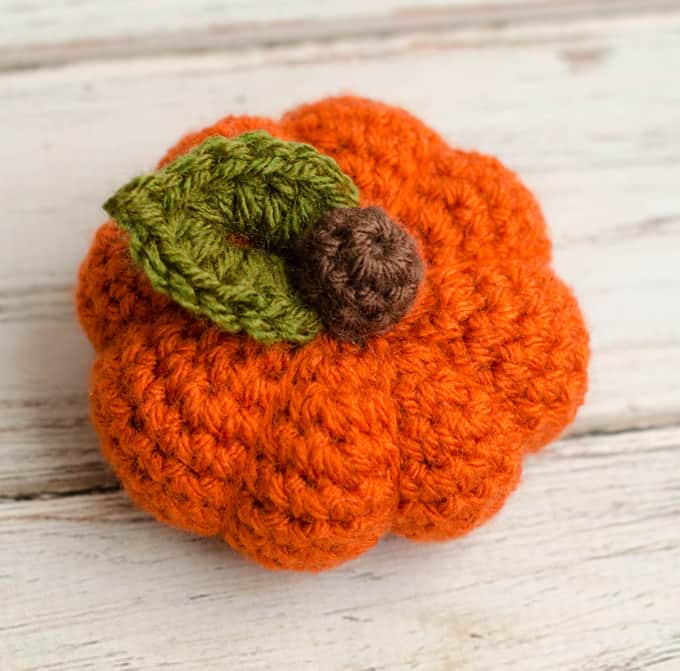 Small Crochet Pumpkin Pattern Crochet 365 Knit Too