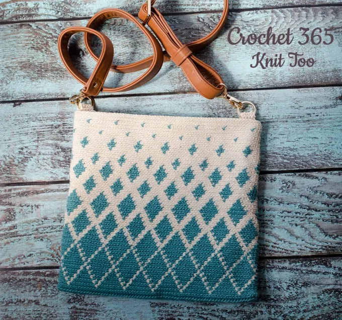 Crochet Bag For Yarn Knitting Needle Bag New Arrival Print Bag