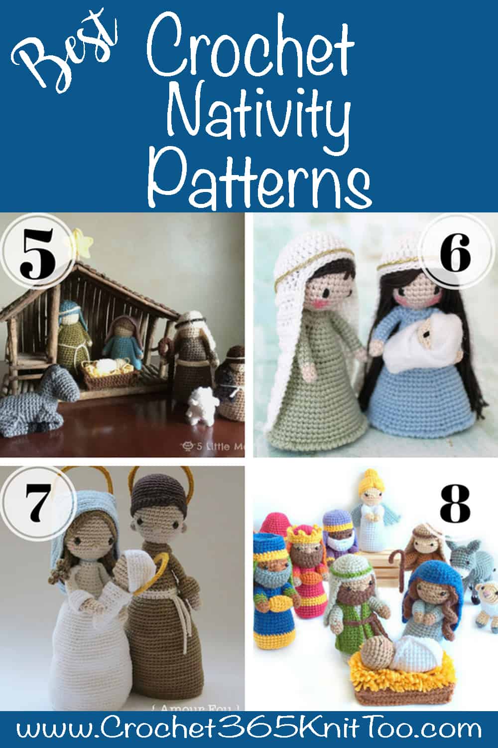 Christmas in July Part 3: Best Crochet Nativity Patterns - Crochet 365 ...