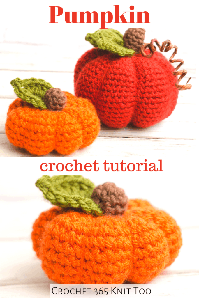 Small Crochet Pumpkin Pattern Crochet 365 Knit Too