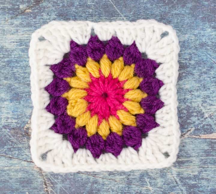 9 Granny Squares Using Four Weight Yarn - This is Crochet
