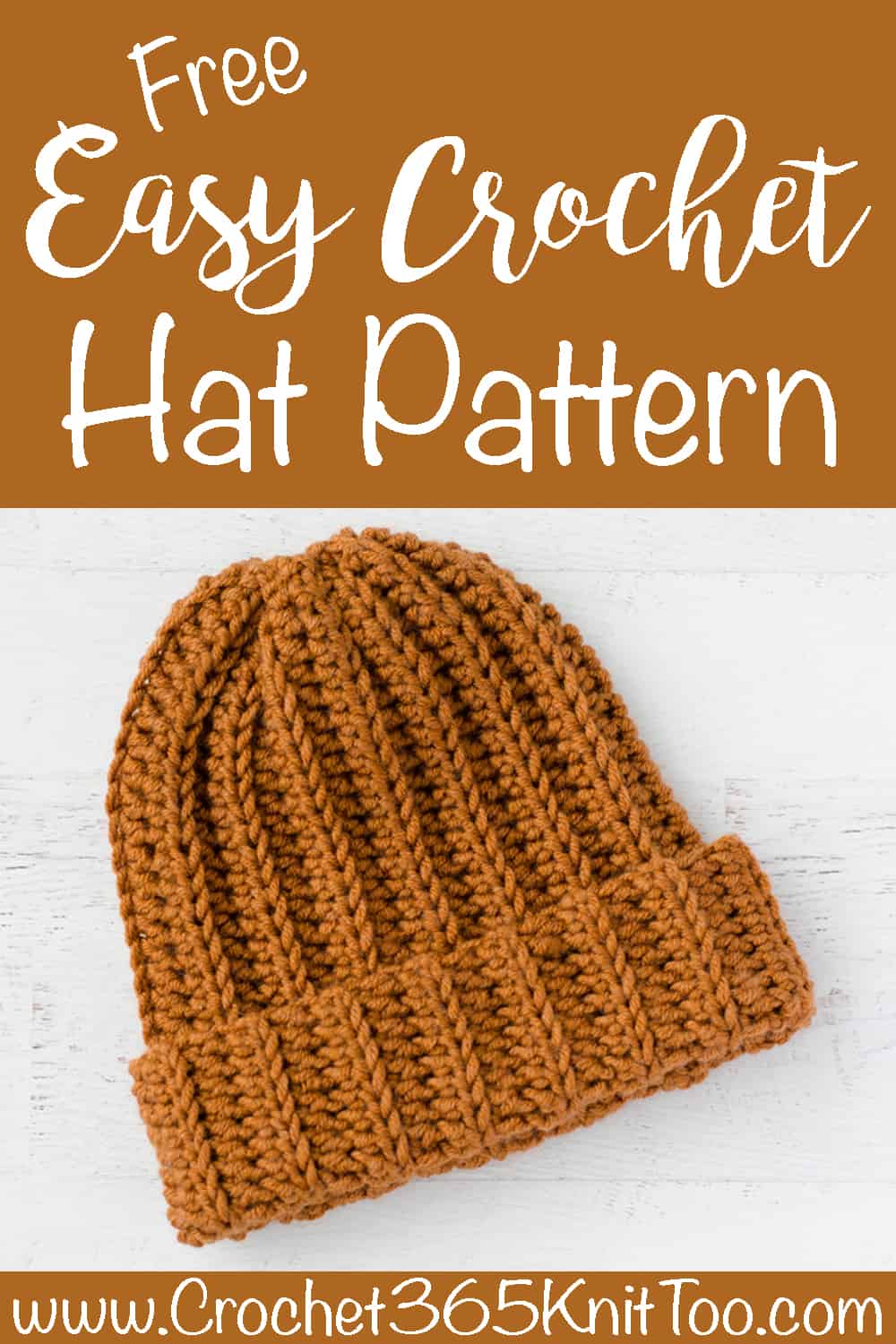 Ribbed Wonder An Easy Crochet Hat Crochet 365 Knit Too