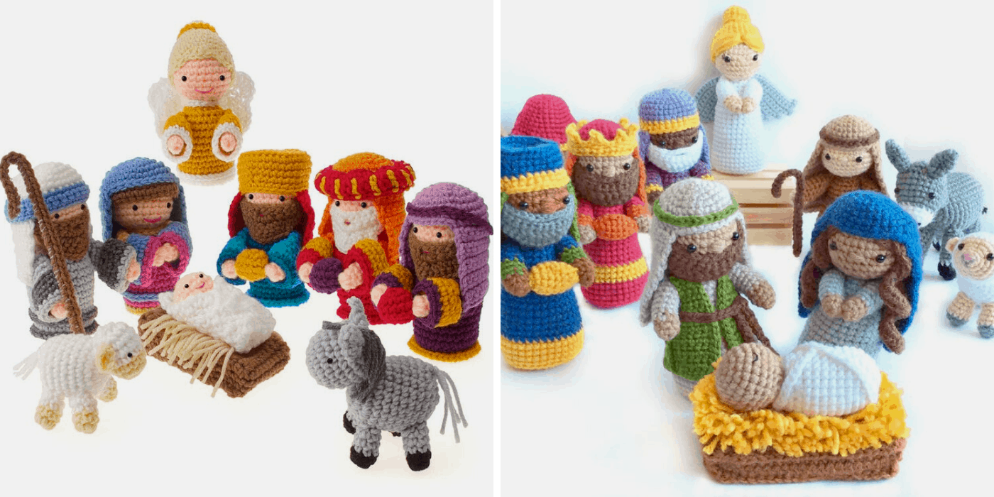 Best Crochet Nativity Sets To Make This Christmas - Crochet 365 Knit Too