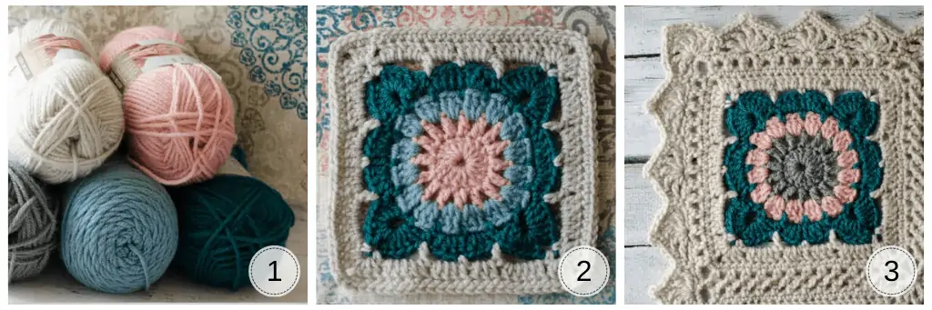 Crochet Patterns - DREAM CATCHER Color Graph/Chart Afghan Pattern