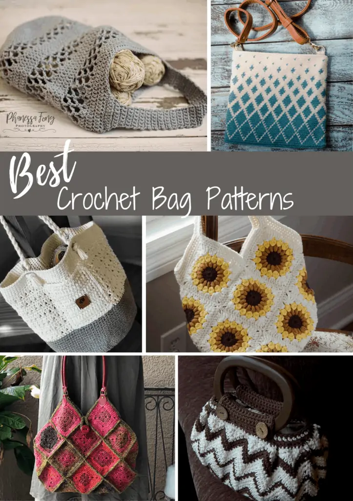 Crochet Handbags New and Stylish Pattern Ideas | Crochet handbags, Crochet  purse patterns, Crochet bag tutorials