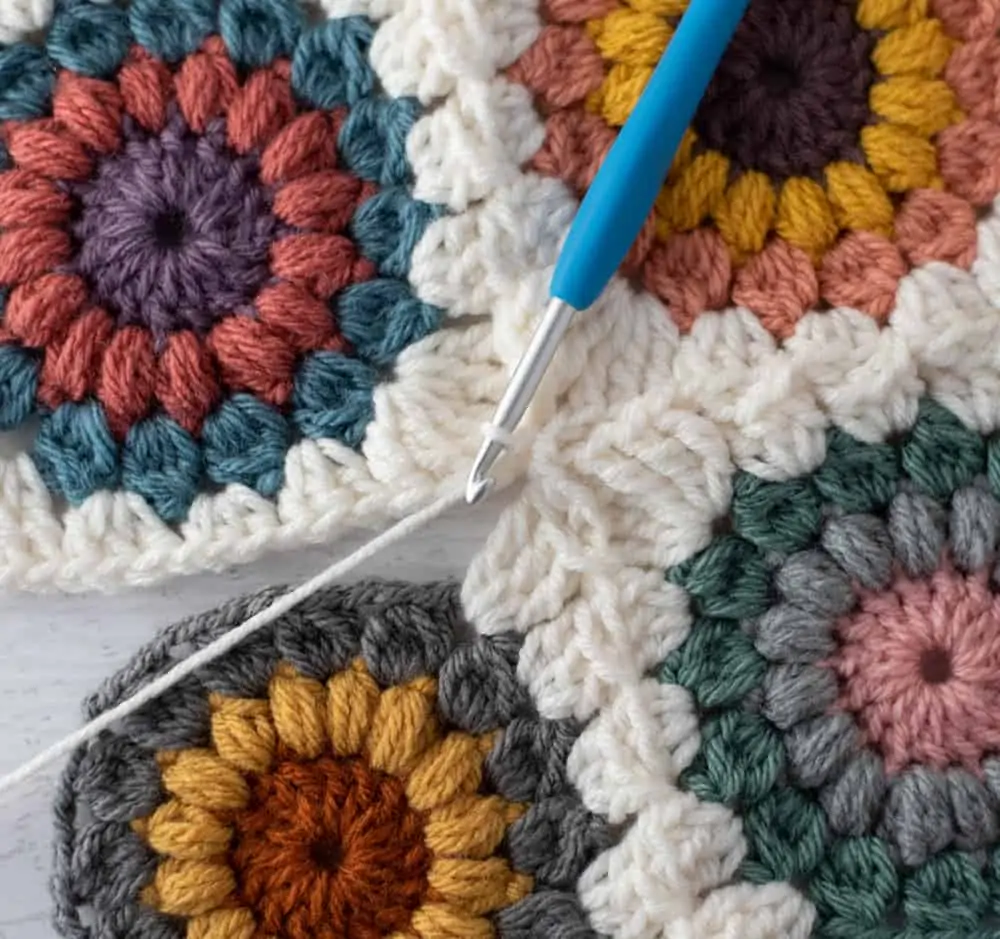 How to Crochet Granny Squares - My First Attempt! - Craftaholique