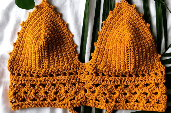 Free Crochet Bralette Pattern The Basic Beginner Bralette