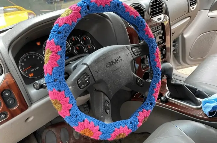Easy Crochet Steering Wheel Covers - Easy Crochet Patterns