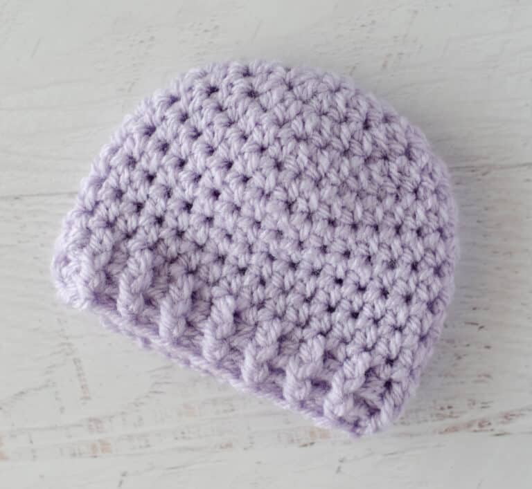 Crochet Preemie Hat - Crochet 365 Knit Too