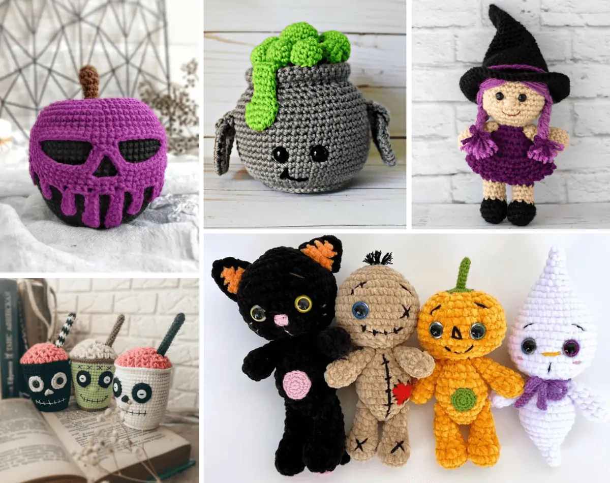 How To Make Ghost and Pumpkin Crochet Plushies Online