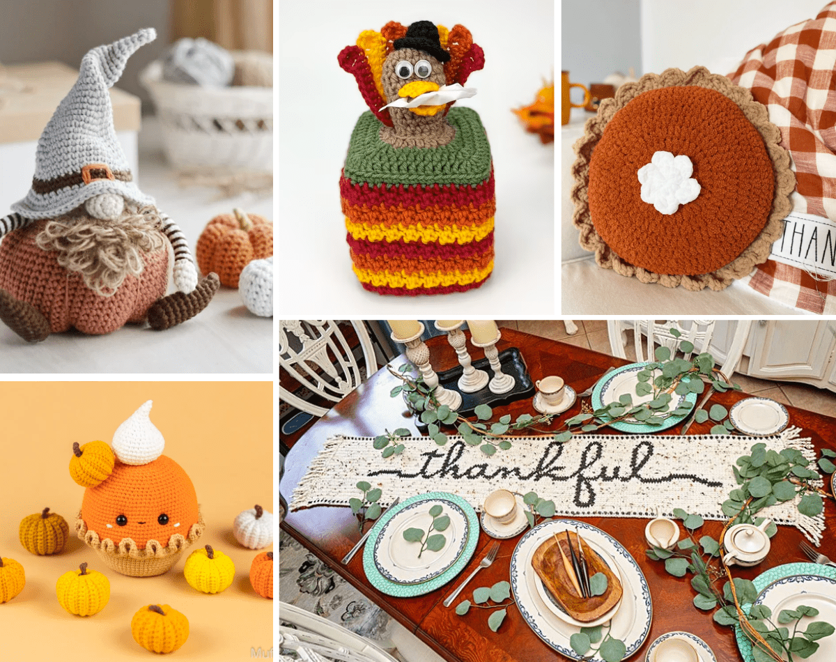 Cute Handmade Fall Theme Potholders Scarecrow Pumpkins