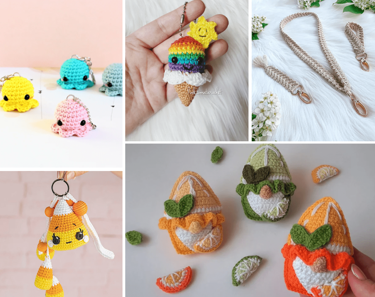 Crochet Keychain: Level Up Your Keyring - Crochet 365 Knit Too