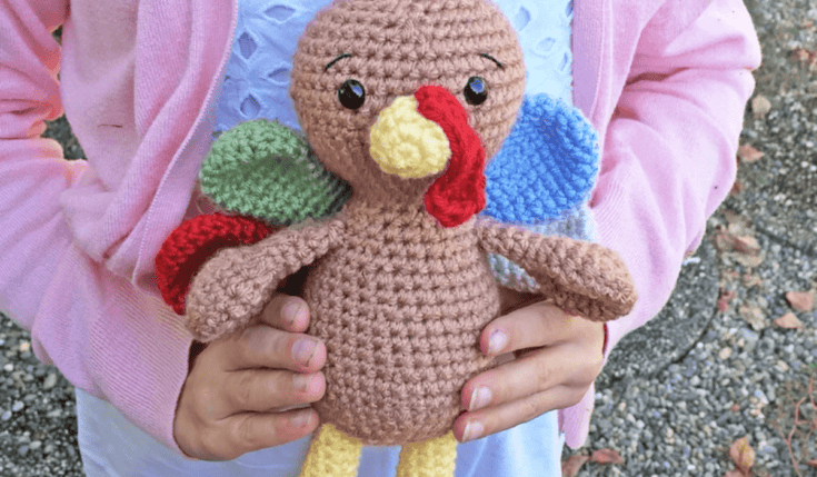 how to crochet a turkey