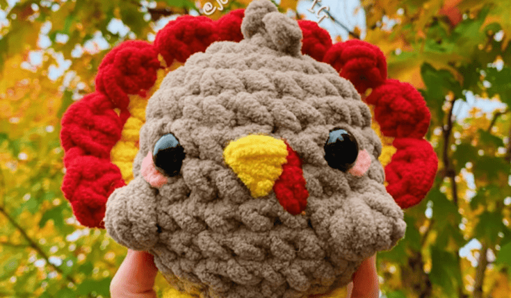 how to crochet a turkey