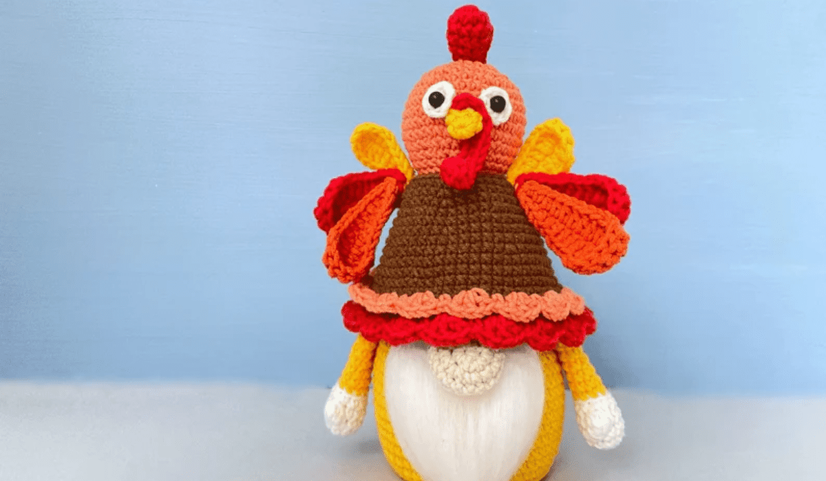 how to crochet a turkey