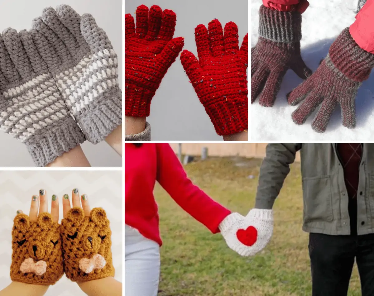 Crochet Glove Tutorial / You Won't Believe How EASY These Are To Make 