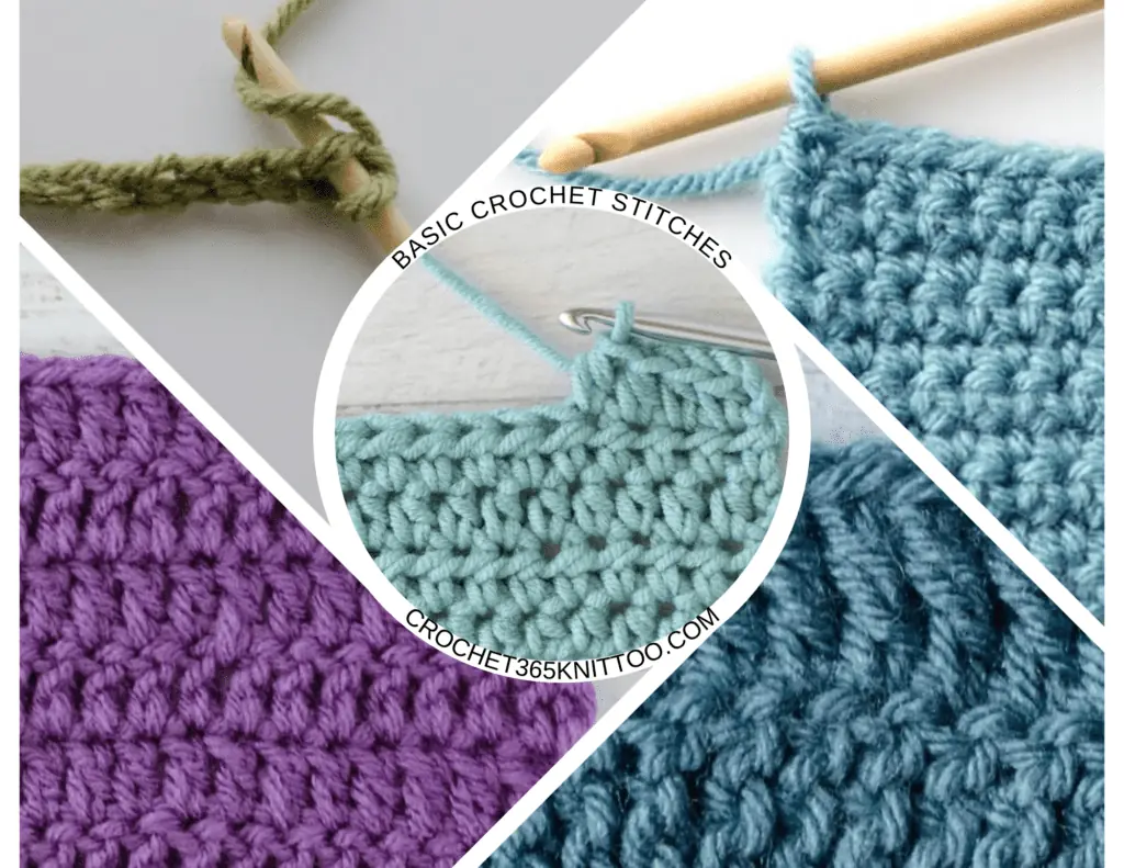 20 Basic Crochet Stitches - Dabbles & Babbles