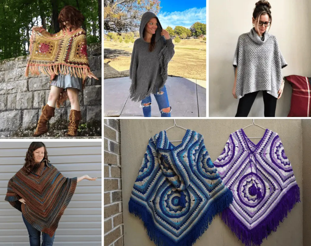 Summer Lace Ponchos – Free Crochet Pattern Round Up - The Purple Poncho
