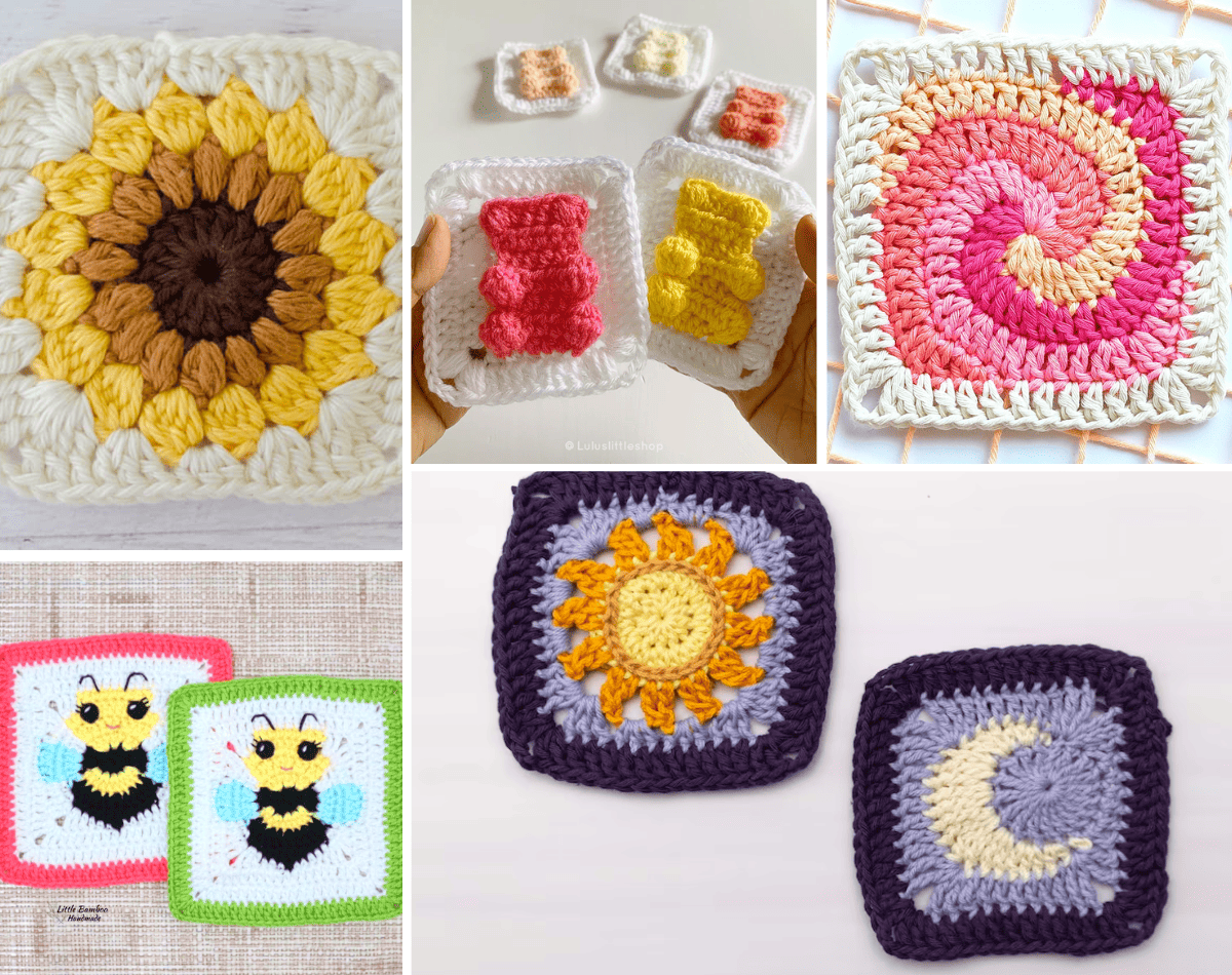 Granny Square Crochet Patterns FREE What You Can Make with Them