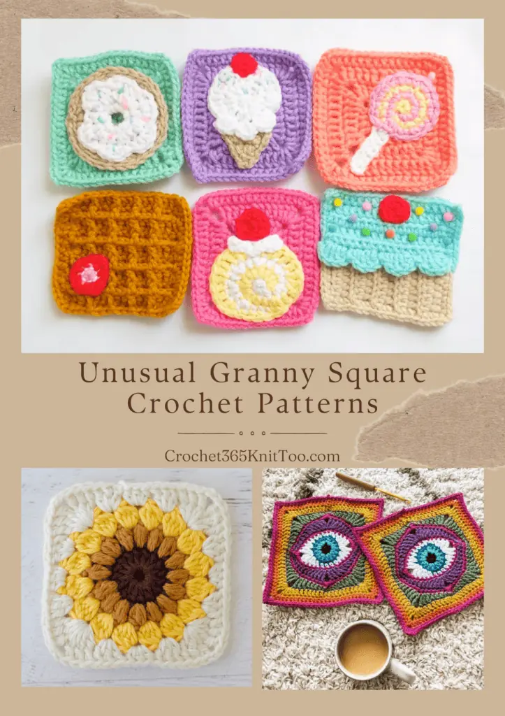 36 Unique Granny Square Patterns + (Tips for the Perfect Square)