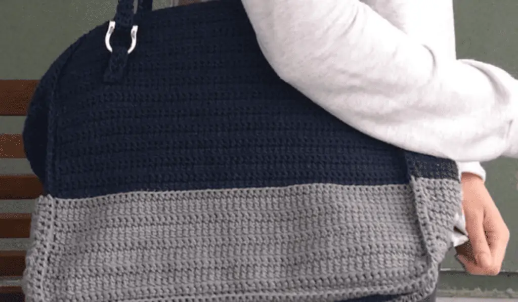 Bubble Duffel Bag Crochet Pattern