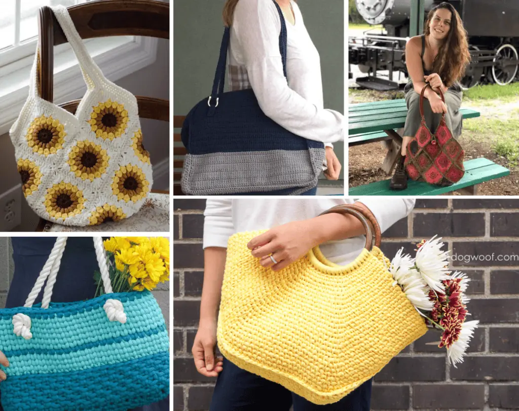 Heart Shoulder Bag Crochet Pattern ~ DIY Tutorial Ideas!