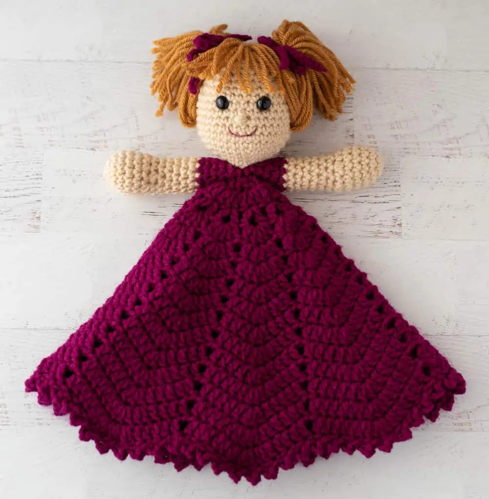 Winter Princess Doll - Lovely Girl Doll Crochet - Cute Girl Amigurumi Plush  Toy
