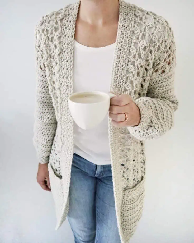 Comfy Cozy Crochet Cardigan Patterns - Crochet 365 Knit Too