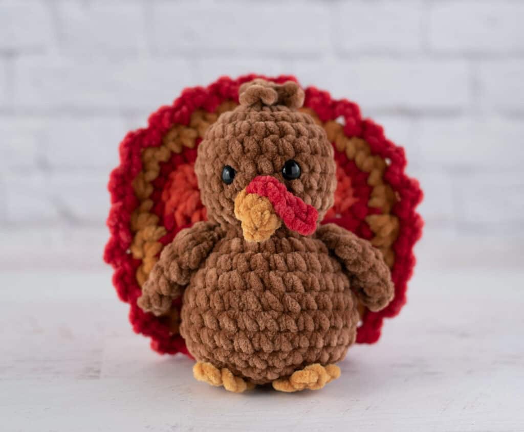 how to crochet a turkey